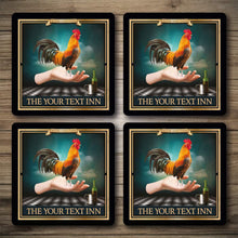 Load image into Gallery viewer, Personalised Bar Mats | Drip Mats | Custom Bar Runners |Cock in Hand