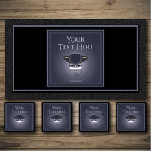 Load image into Gallery viewer, Personalised Bar Mats | Drip Mats | Custom Bar Runners | Dandy Highwayman