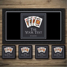 Load image into Gallery viewer, Personalised Bar Mats | Drip Mats | Custom Bar Runners | Kings Arms