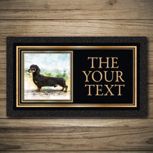 Load image into Gallery viewer, Personalised Bar Mats | Drip Mats | Custom Bar Runners | Long-Dog