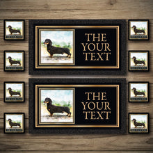 Load image into Gallery viewer, Personalised Bar Mats | Drip Mats | Custom Bar Runners | Long-Dog