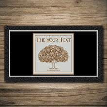 Load image into Gallery viewer, Personalised Bar Mats | Drip Mats | Custom Bar Runners | Orchard