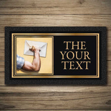 Load image into Gallery viewer, Personalised Bar Mats | Drip Mats | Custom Bar Runners | Plasters Arms