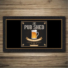 Load image into Gallery viewer, Personalised Bar Mats | Drip Mats | Custom Bar Runners | Pub Shed