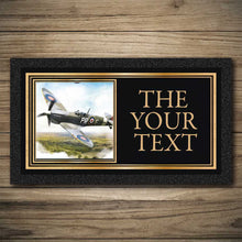 Load image into Gallery viewer, Personalised Bar Mats | Drip Mats | Custom Bar Runners | RAF Spitfire