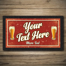 Load image into Gallery viewer, Personalised Bar Mats | Drip Mats | Custom Bar Runners | Sup it & See