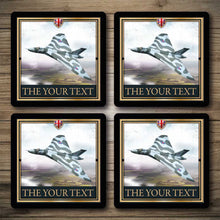 Load image into Gallery viewer, Personalised Bar Mats | Drip Mats | Custom Bar Runners | RAF Tornado