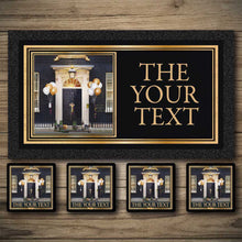 Load image into Gallery viewer, Personalised Bar Mats | Drip Mats | Custom Bar Runners | Leaders Arms