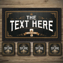 Load image into Gallery viewer, Personalised Bar Mats | Drip Mats | Custom Bar Runners | Staying Inn