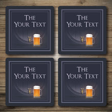 Load image into Gallery viewer, Personalised Bar Mats | Drip Mats | Custom Bar Runners | Tap Room