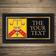 Load image into Gallery viewer, Personalised Bar Mats | Drip Mats | Custom Bar Runners | Three Crowns