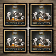 Load image into Gallery viewer, Personalised Bar Mats | Drip Mats | Custom Bar Runners | Three Dogs