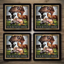 Load image into Gallery viewer, Personalised Bar Mats | Drip Mats | Custom Bar Runners | Watering Hole