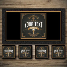 Load image into Gallery viewer, Beer Nation Personalised Bar runners, beer mats, bar coasters