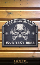 Lade das Bild in den Galerie-Viewer, Bikers Rest Bar Sign Custom Signs from Twofb.com Pub Sign.com
