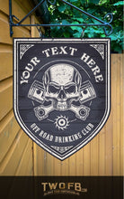 Lade das Bild in den Galerie-Viewer, Bikers Rest Bar Sign Custom Signs from Twofb.com Pub signage