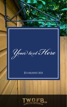 Load image into Gallery viewer, Cafe del Bar Personalised Bar Sign Custom Signs from Twofb.com Pub Signs