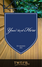 Load image into Gallery viewer, Cafe del Bar Personalised Bar Sign Custom Signs from Twofb.com Hanging Pub Sign