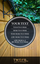 Charger l'image dans la galerie, Chalkboard Style Personalised Bar Sign Custom Signs from Twofb.com signs for bars