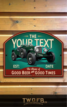 Load image into Gallery viewer, 1930s Bentley Bar Sign | Vintage Bar Sign | Pub Signs | funny bar sign | Hanging Signs | Bar Sign