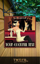 Load image into Gallery viewer, Cocktail Hour Bar Sign | Personalised Bar Sign | Gin Bar Sign
