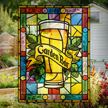 Load image into Gallery viewer, Glass Beer Window Vinyl | Stained Glass | Bar signs | Pub Signs