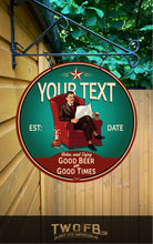 Load image into Gallery viewer, Dad's Den | Personalised Bar Sign | Pub Signs