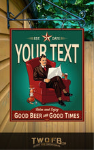 Load image into Gallery viewer, Dad's Den | Personalised Bar Sign | Pub Signs