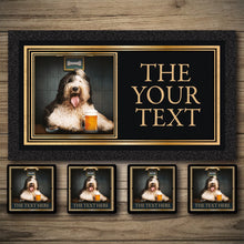 Load image into Gallery viewer, Rubber bar runner, Beer mat, Dog Mat, Beer coaster
