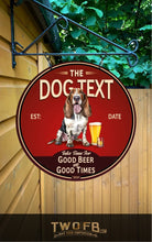 Load image into Gallery viewer, Dog House | Vintage Bar Sign | Pub Signs | funny bar sign | Hanging Signs | Bar Sign