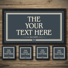 Load image into Gallery viewer, Dog House Simple | Personalised Bar Sign | Modern Pub Sign