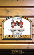 Load image into Gallery viewer, Family Crest Bar Sign | Pub Sign | Coat Of Arms Sign
