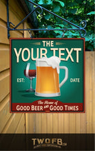 Load image into Gallery viewer, Firkin Pub | Vintage Bar Sign | Pub Signs | Feckin Pub | Hanging Signs | Bar Sign
