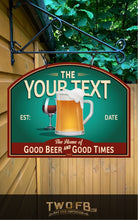 Load image into Gallery viewer, Firkin Pub | Vintage Bar Sign | Pub Signs | Feckin Pub | Hanging Signs | Bar Sign