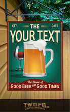 Load image into Gallery viewer, Firkin Pub | Vintage Bar Sign | Pub Signs | Feckin Pub | Hanging Signs | Bar Sign