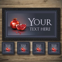 Load image into Gallery viewer, Personalised custom bar runners, Beer Mats, Bar Coasters, Bar top mat
