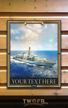 Load image into Gallery viewer, Army Pub Sign/Navy Pub Sign/RAF PubSign/Home bar sign/Pub sign for outside/Custom pub sign/Home Bar/Pub Décor/Military Bar Signs/Custom Bar signs/Barsigns UK/ Man Cave/ Mess Sign/ Bar Runner/ Beer Mats/ Hanging pub sign/ Custom sign/ Garden Signs/Pub signs