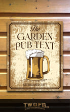 Load image into Gallery viewer, Pub Shed/Pub Sign/Bar Sign/Home bar sign/Pub sign for outside/Custom pub sign/Home Bar/Pub Décor/Military Bar Signs/Custom Bar signs/Barsigns UK/ Man Cave/ Mess Sign/ Bar Runner/ Beer Mats/ Hanging pub sign/ Custom sign/ Garden Signs/Pub signs