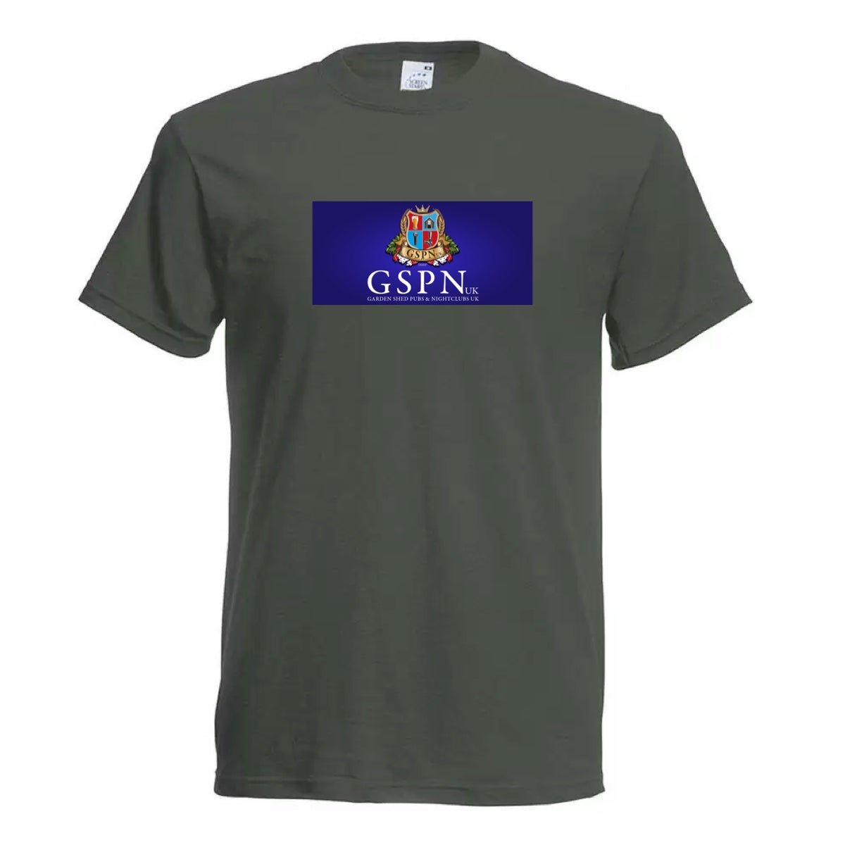 Garden Shed Pubs & Nightclubs Unisex Olive T-Shirt