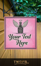 Load image into Gallery viewer, Gin Angel Personalised Gin Bar Sign Custom Signs from Twofb.com Pub Signage