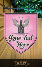 Load image into Gallery viewer, Gin Angel Personalised Gin Bar Sign Custom Signs from Twofb.com Hanging Signs