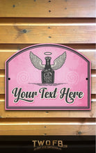 Load image into Gallery viewer, Gin Angel Personalised Gin Bar Sign Custom Signs from Twofb.com Gins Signs