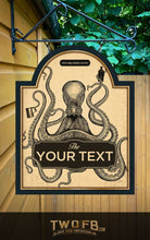 Load image into Gallery viewer, Home Bar Kraken Personalised Bar Sign Custom Signs from Twofb.com signs for bars