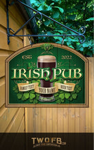 Load image into Gallery viewer, Irish Pub Personalised Bar Sign Custom Signs from Twofb.com Pub Signs