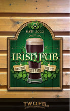 Load image into Gallery viewer, Irish Pub Personalised Bar Sign Custom Signs from Twofb.com Replica Pub sign