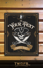 Load image into Gallery viewer, Jolly Roger/Pirate Pub Sign/ Pub Sign/Bar Sign/Home bar sign/Pub sign for outside/Custom pub sign/Home Bar/Pub DƩcor/Military Bar Signs/Custom Bar signs/Barsigns UK/ Man Cave/ Mess Sign/ Bar Runner/ Beer Mats/ Hanging pub sign/ Custom sign/ Garden Signs/Pub signs