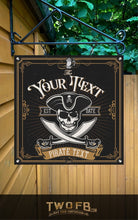 Load image into Gallery viewer, Jolly Roger/Pirate Pub Sign/ Pub Sign/Bar Sign/Home bar sign/Pub sign for outside/Custom pub sign/Home Bar/Pub DƩcor/Military Bar Signs/Custom Bar signs/Barsigns UK/ Man Cave/ Mess Sign/ Bar Runner/ Beer Mats/ Hanging pub sign/ Custom sign/ Garden Signs/Pub signs