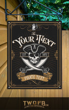 Load image into Gallery viewer, Jolly Roger/Pirate Pub Sign/ Pub Sign/Bar Sign/Home bar sign/Pub sign for outside/Custom pub sign/Home Bar/Pub DƩcor/Military Bar Signs/Custom Bar signs/Barsigns UK/ Man Cave/ Mess Sign/ Bar Runner/ Beer Mats/ Hanging pub sign/ Custom sign/ Garden Signs/Pub signs