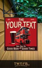 Load image into Gallery viewer, Last Stop | Personalised Bar Sign | Pub Signs