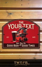 Load image into Gallery viewer, Last Stop | Personalised Bar Sign | Pub Signs